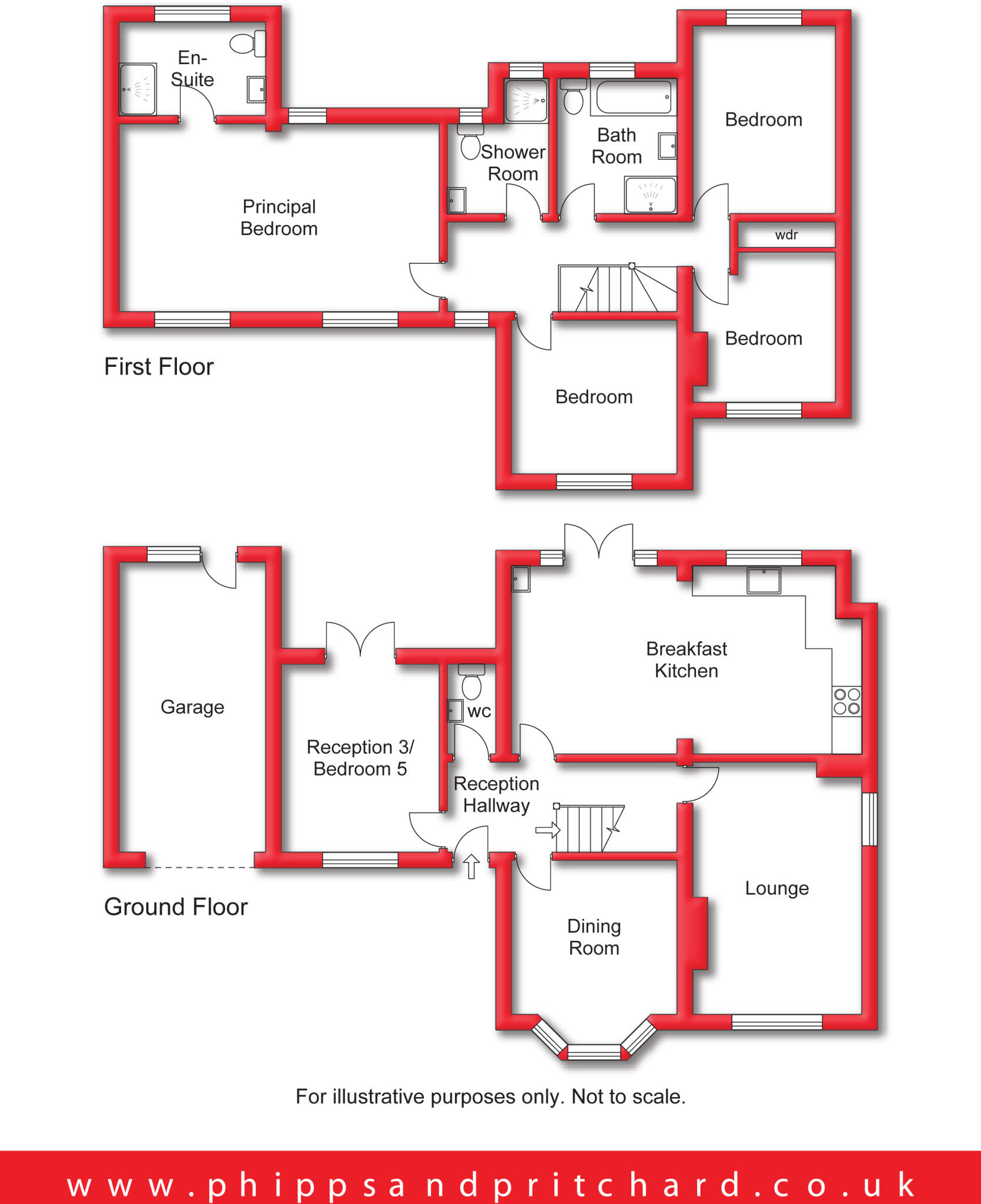 Oakfield Road, Kidderminster, Worcestershire floorplan