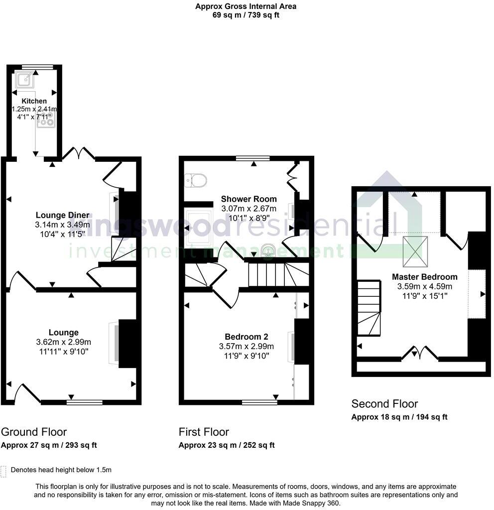 Woodborough Road, Nottingham, NG3 5QJ floorplan