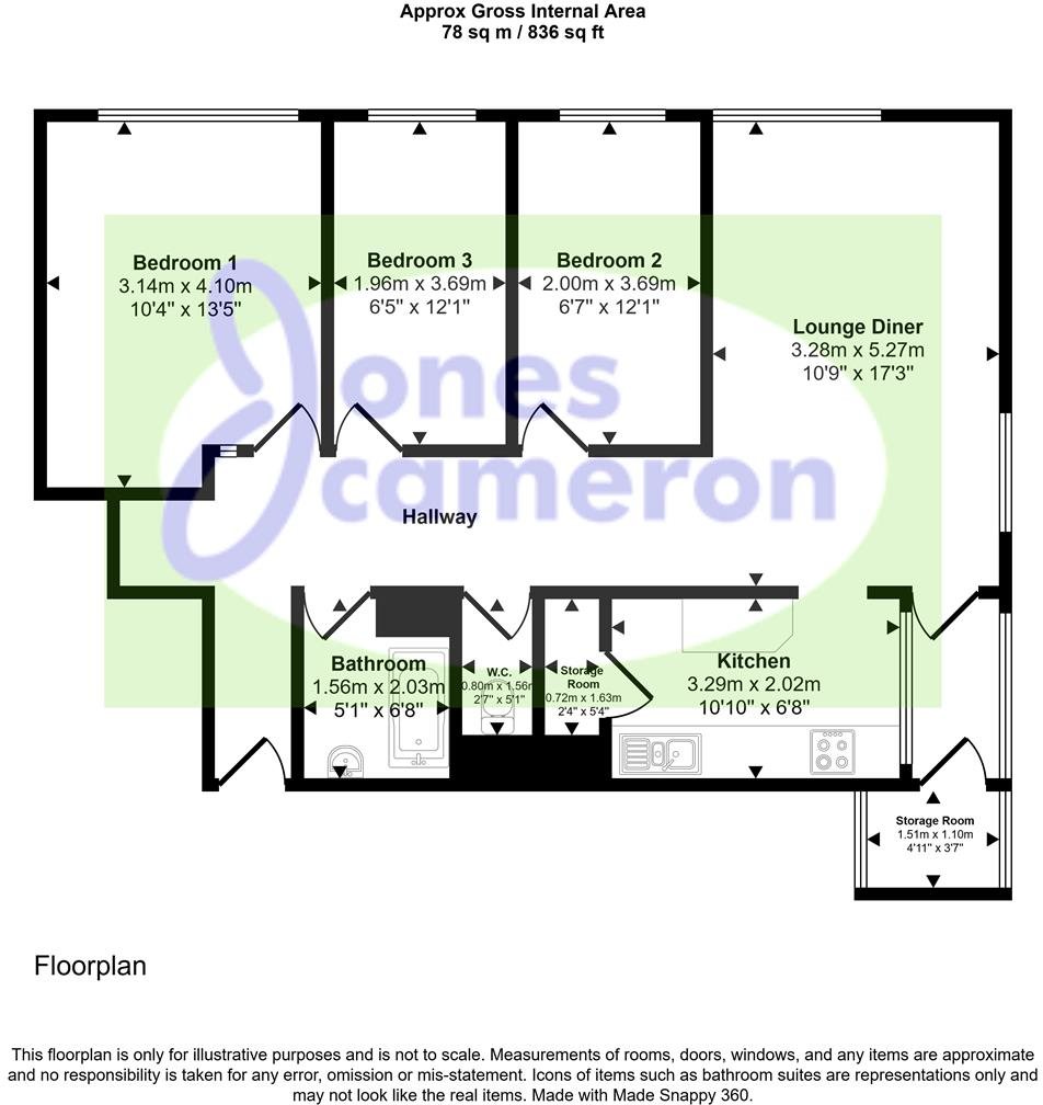 Avenham Lane, Preston floorplan
