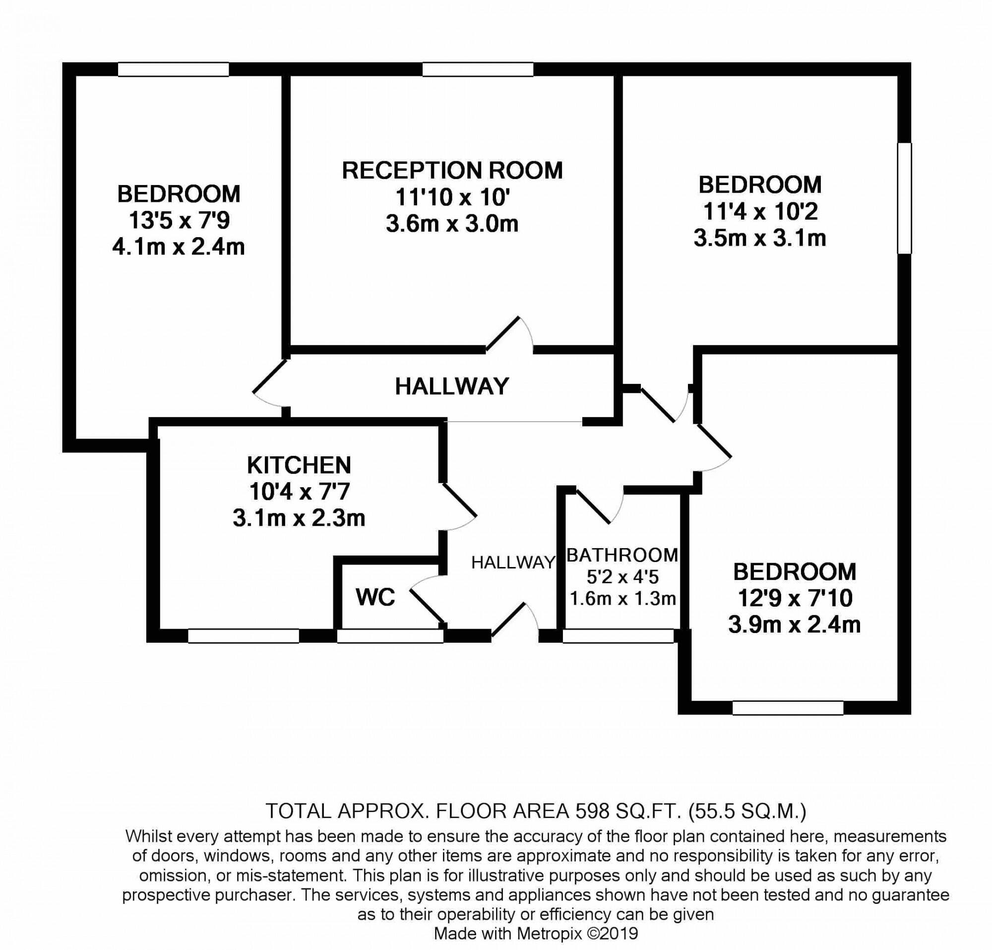 Rockingham Street, London, SE1 floorplan