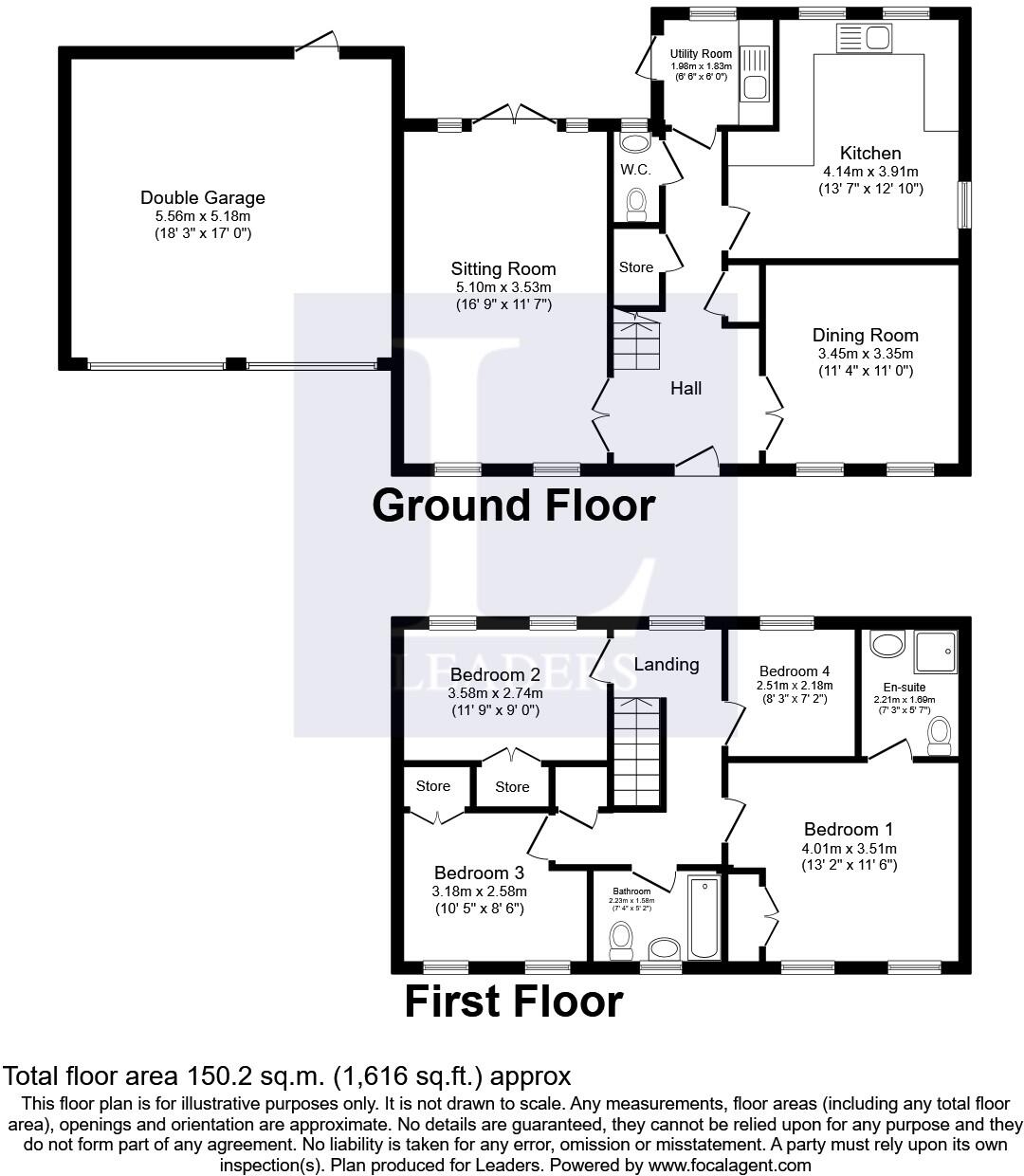 Giffard Way, Guildford, GU2 floorplan