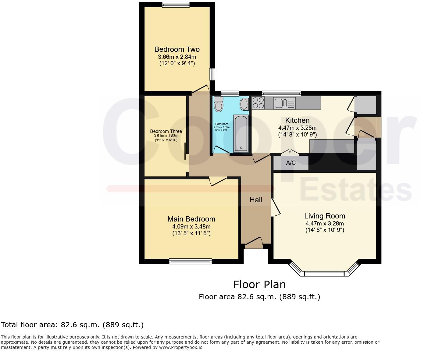 Cromwell Crescent, Market Harborough floorplan