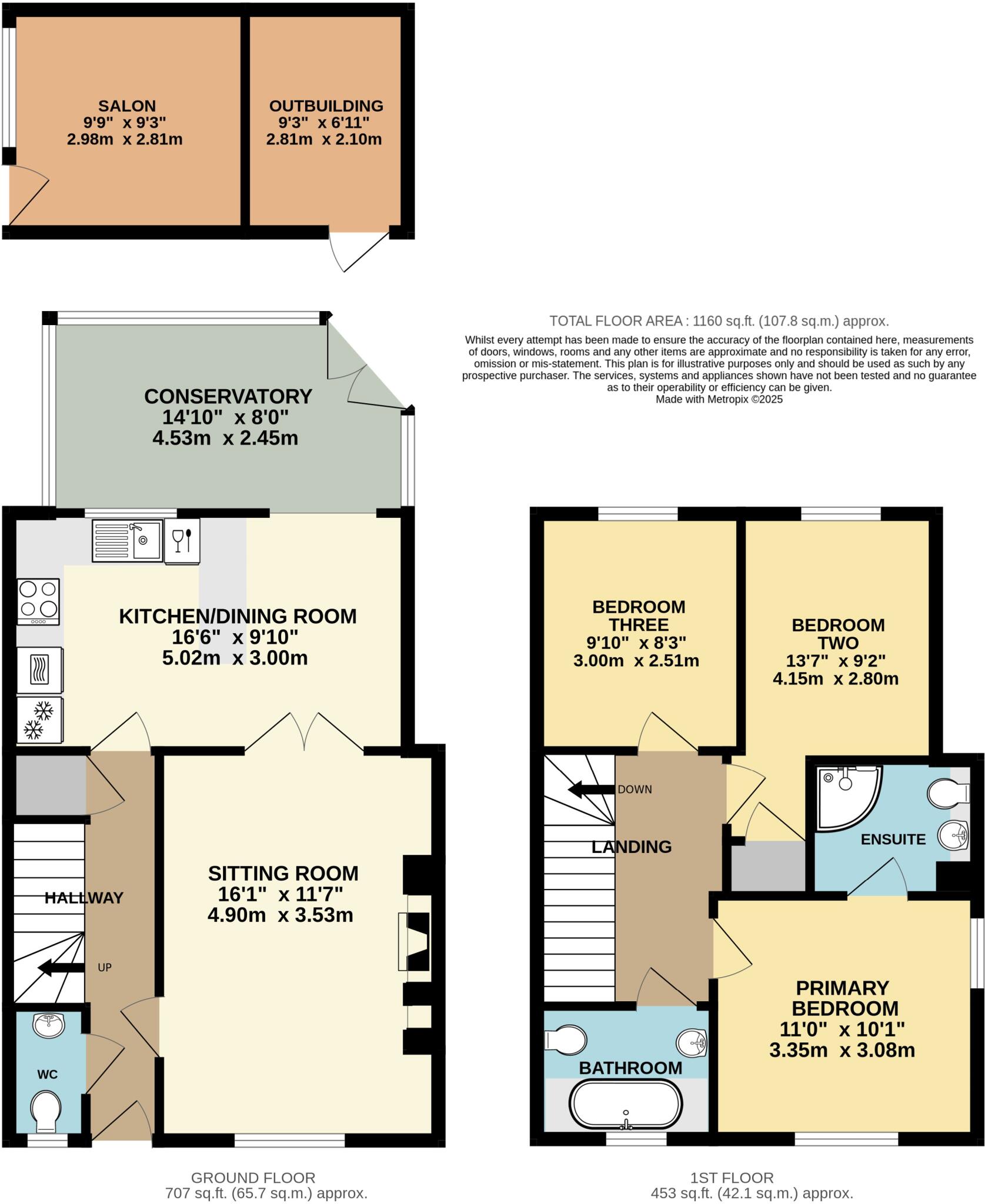 Yarmouth Road, Broome, Bungay, Norfolk, NR35 floorplan