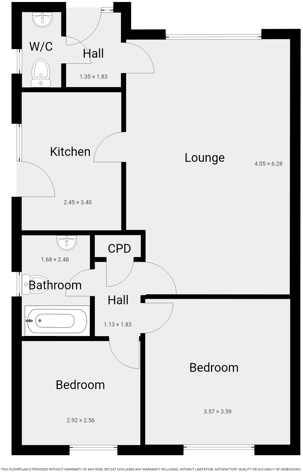 St. Davids View, Airmyn, DN14 8JJ floorplan