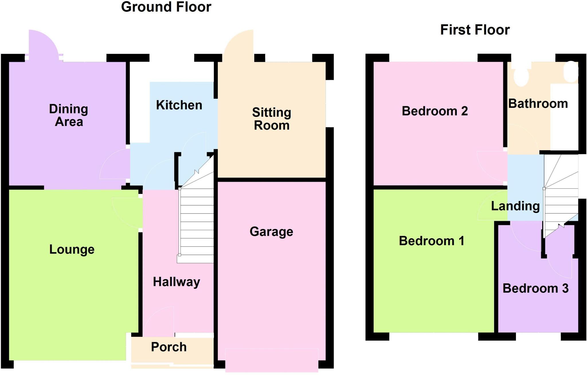 Maple Road, Pelsall floorplan