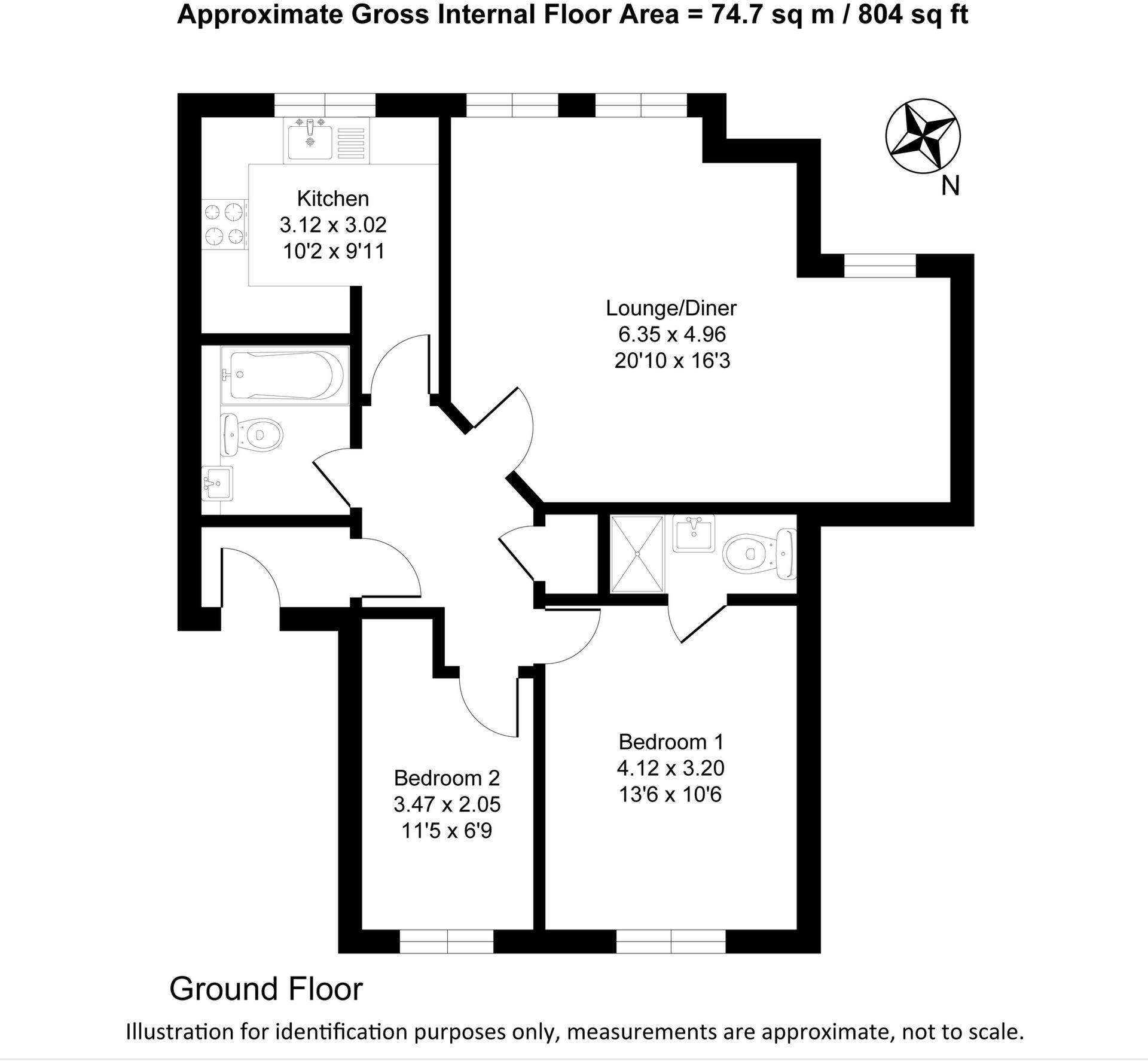 Esk Drive, Poppleton Park, YO26 floorplan