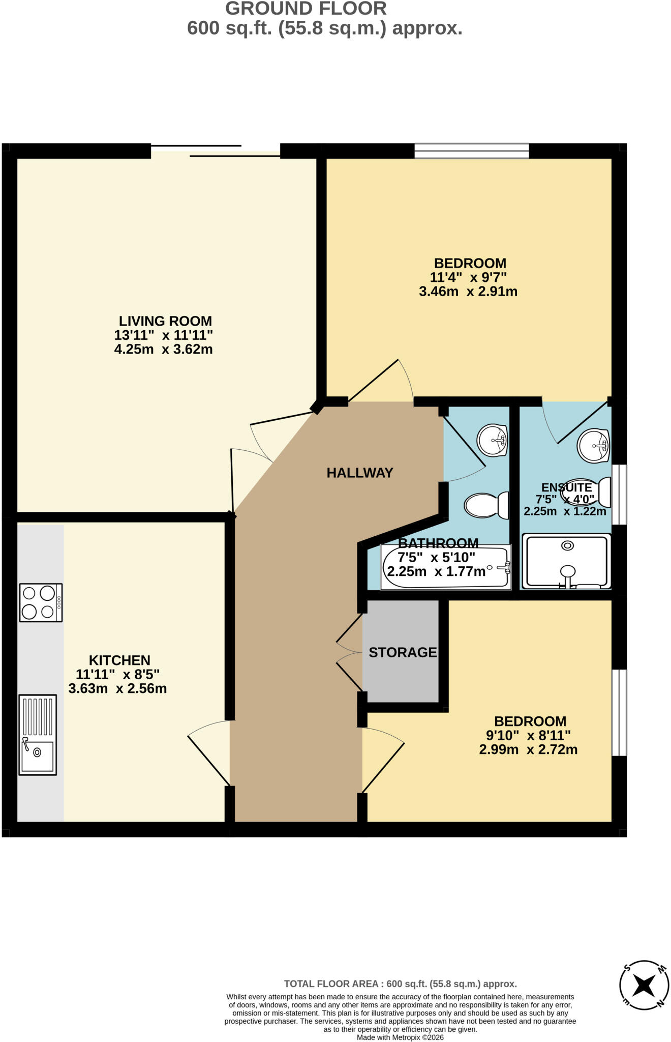 Moorland Road, Didsbury, Manchester, M20 floorplan