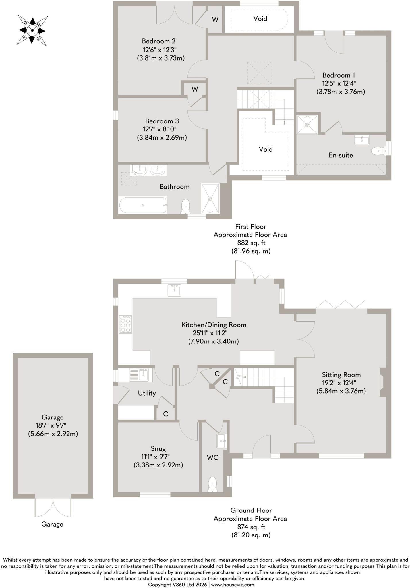 Beautifully Appointed Detached Property Situated in Desirable Samphire Close, Blakeney floorplan