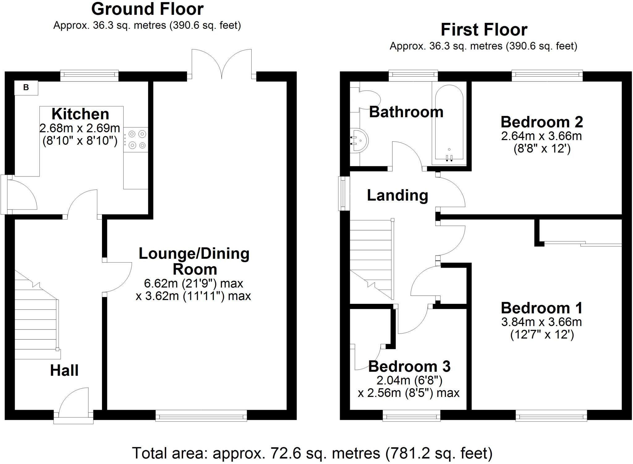 New Cut, Newmarket, Suffolk floorplan