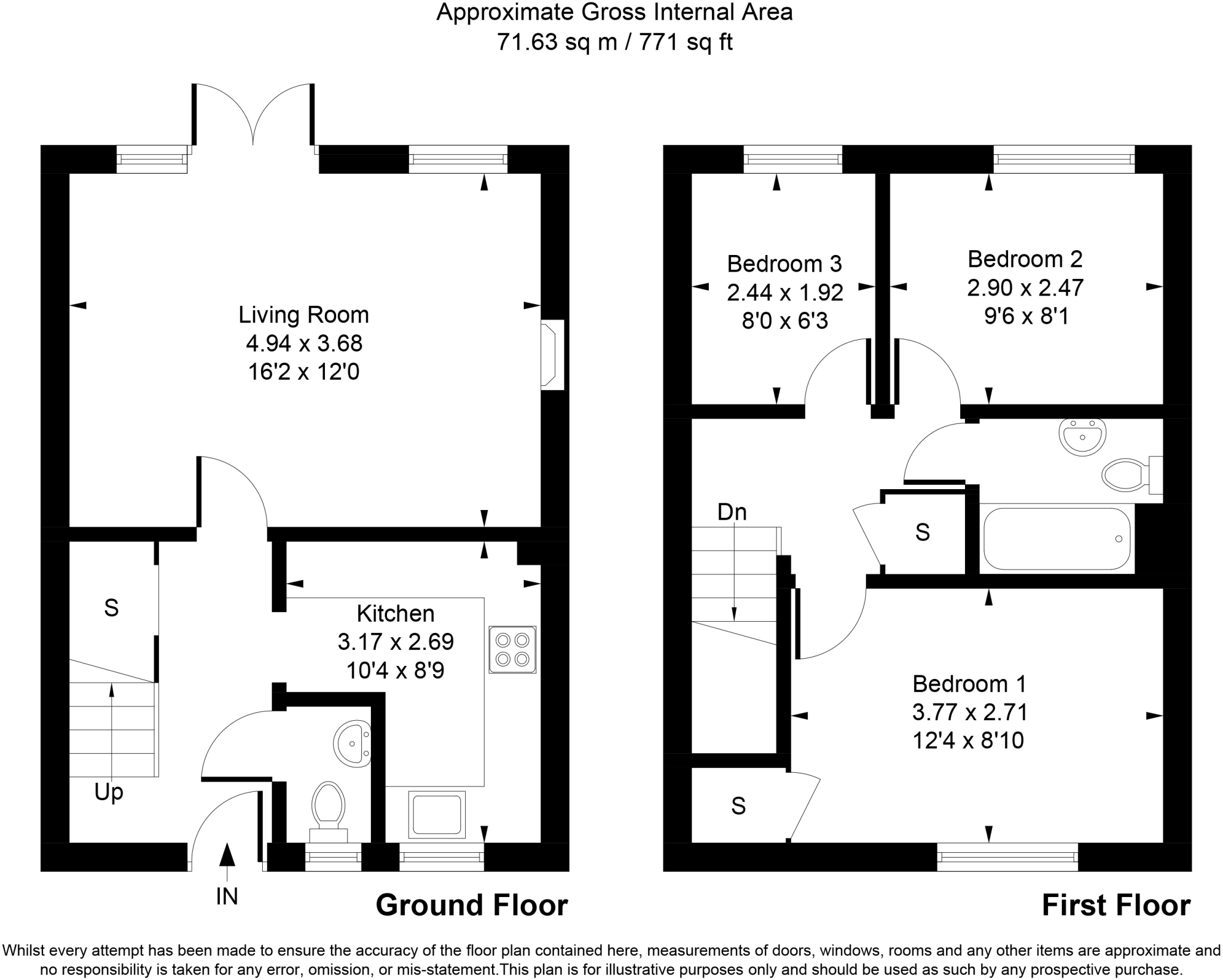 Napier Walk, Ashford floorplan