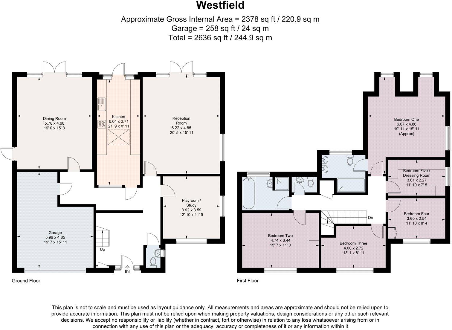Westfield, Loughton, Essex, IG10 floorplan