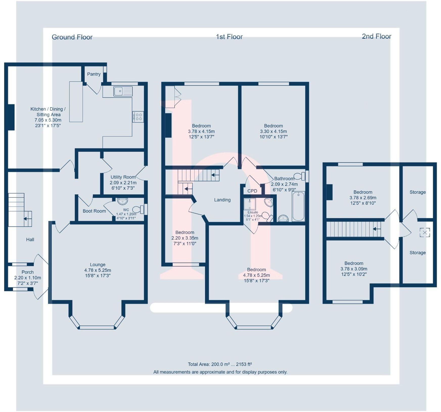Birkenhead Road, Meols, CH47 floorplan