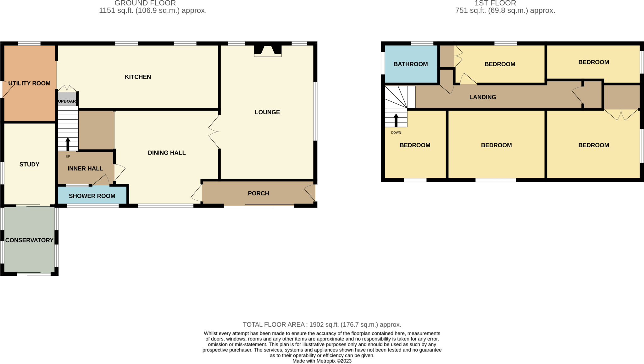 Bishopton Road West, Stockton-on-Tees, Durham, TS19 floorplan