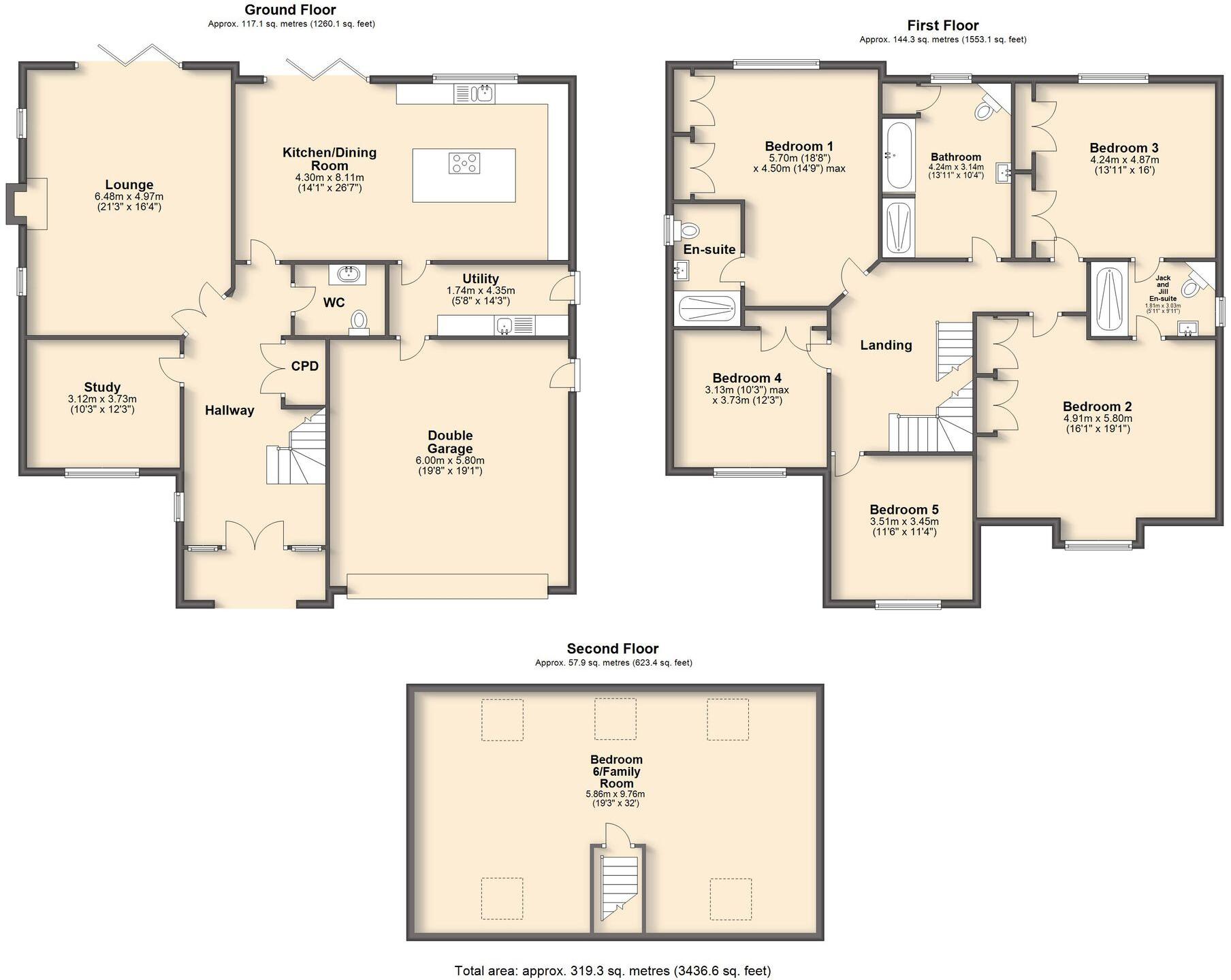 Hillhouse Court, New Road, Wingerworth, S42 floorplan