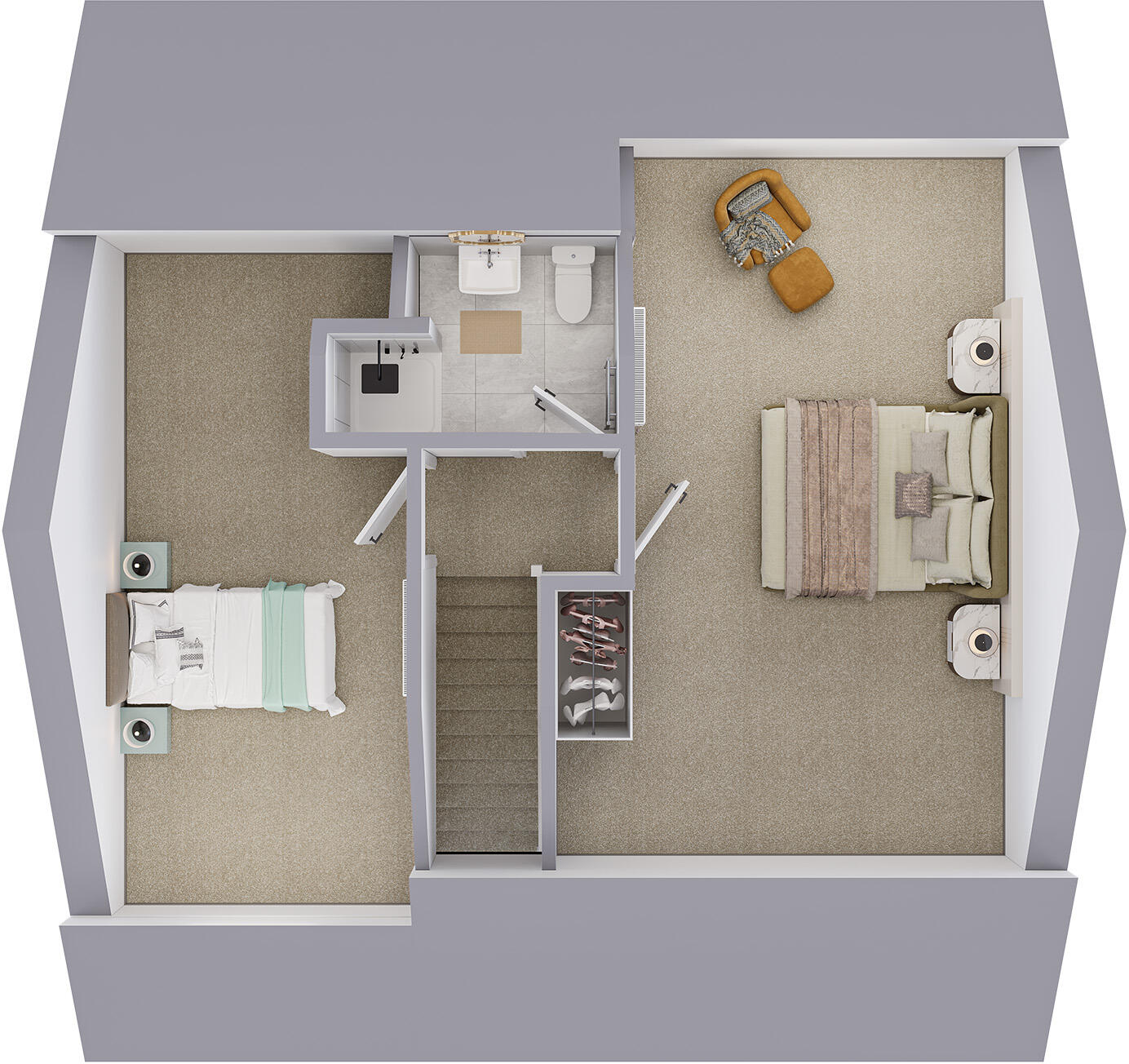 Plot 82, The Tay, Derwent Rise floorplan