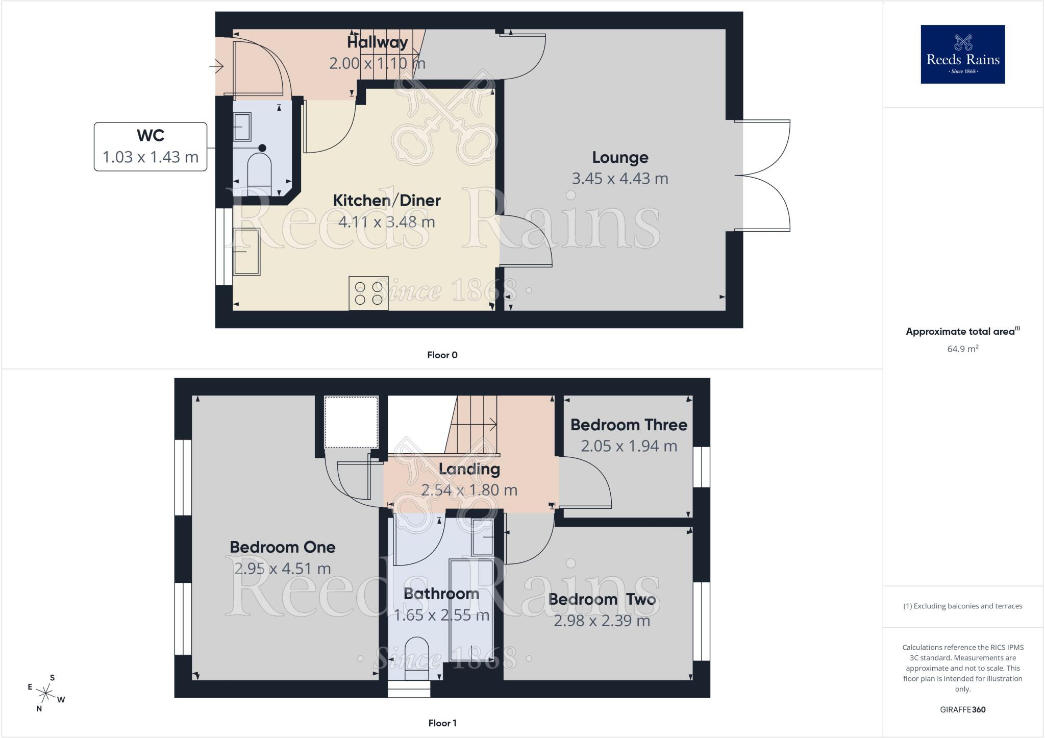 Waterloo Road, Burnley, Lancashire, BB11 floorplan