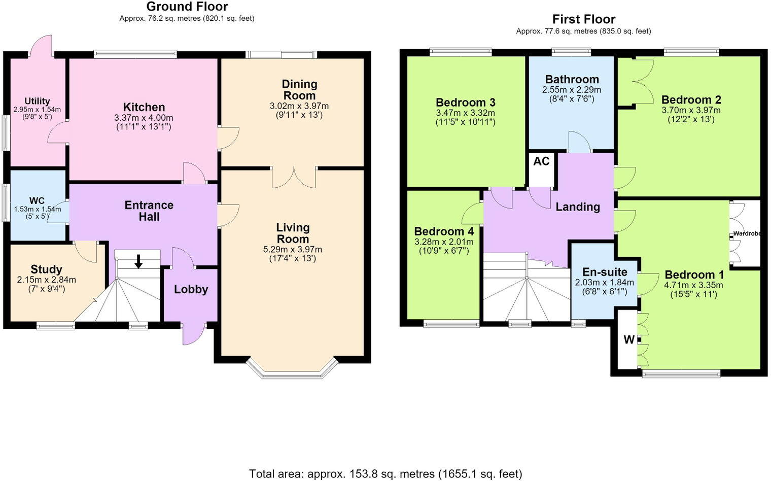 Woodyard Close, Brigstock, NN14 floorplan