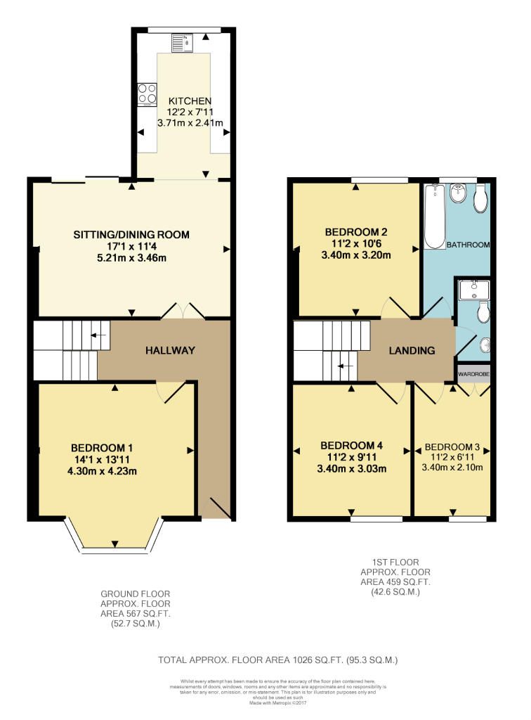 38 West Hill Road, Plymouth, Devon, PL4 floorplan