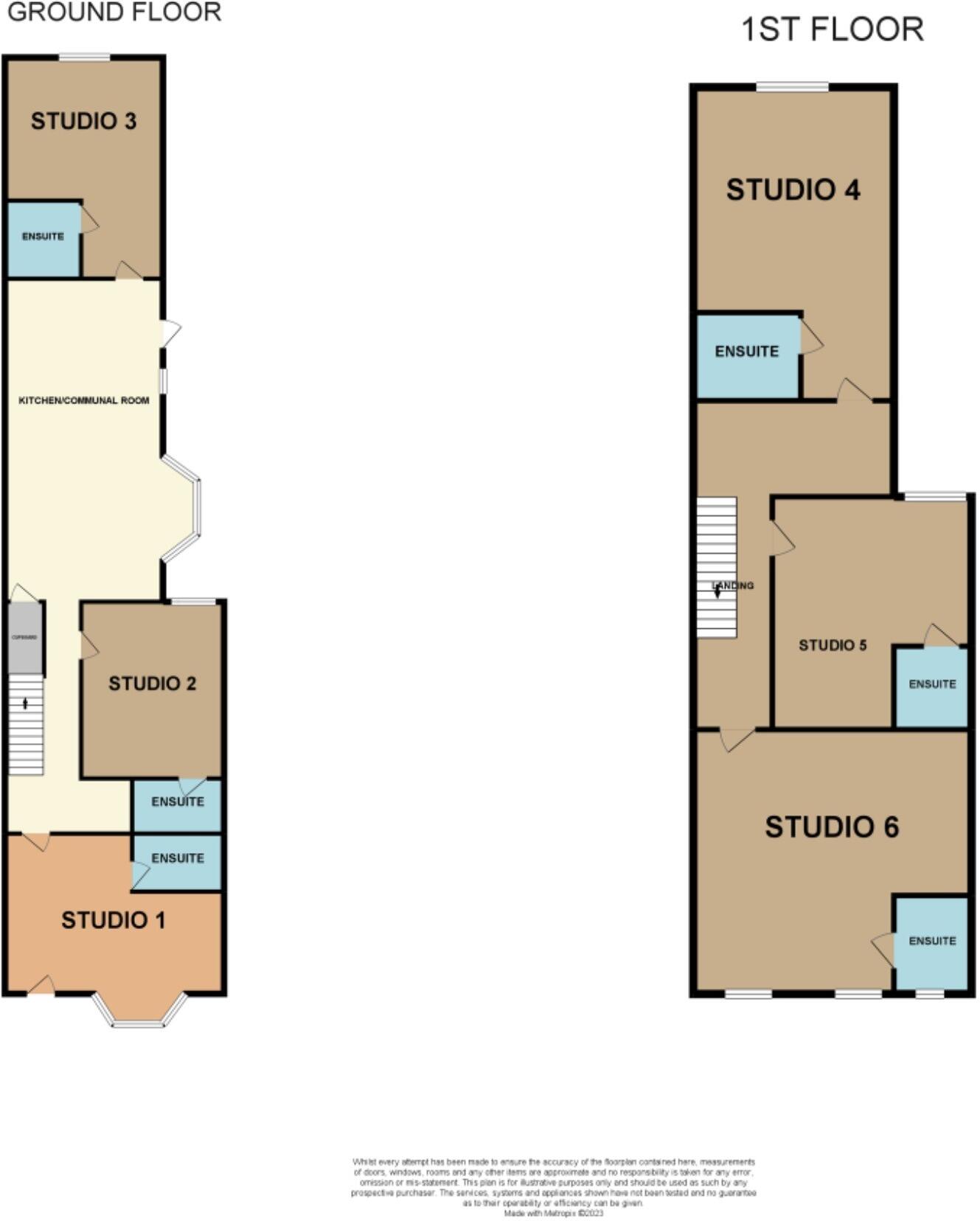 Dogsthorpe Road, Studio 1, Peterborough, PE1 floorplan
