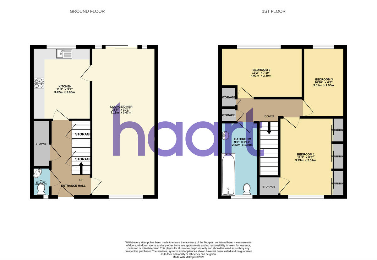 Church End, Harlow floorplan