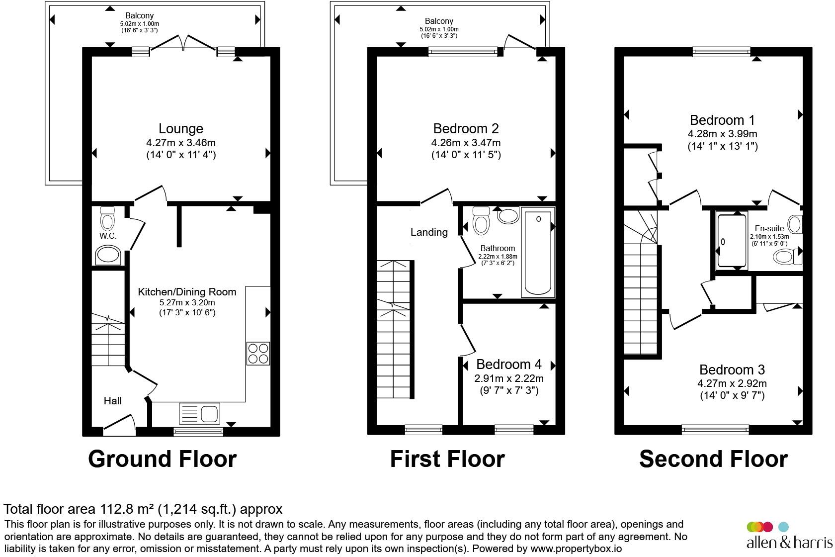 Ffordd Pentre, Barry floorplan