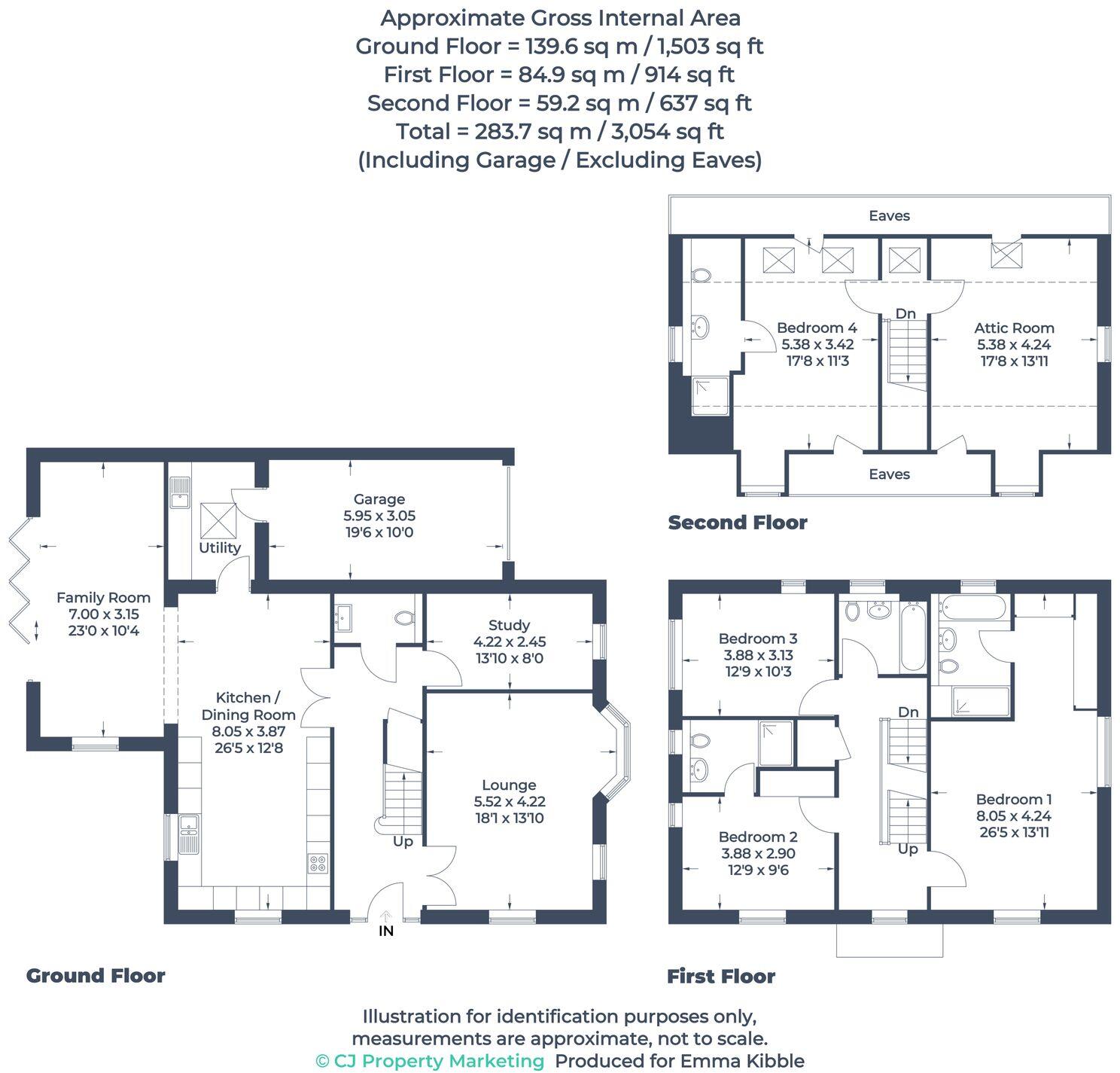 2, Harvieston Close, Tring, HP23 floorplan
