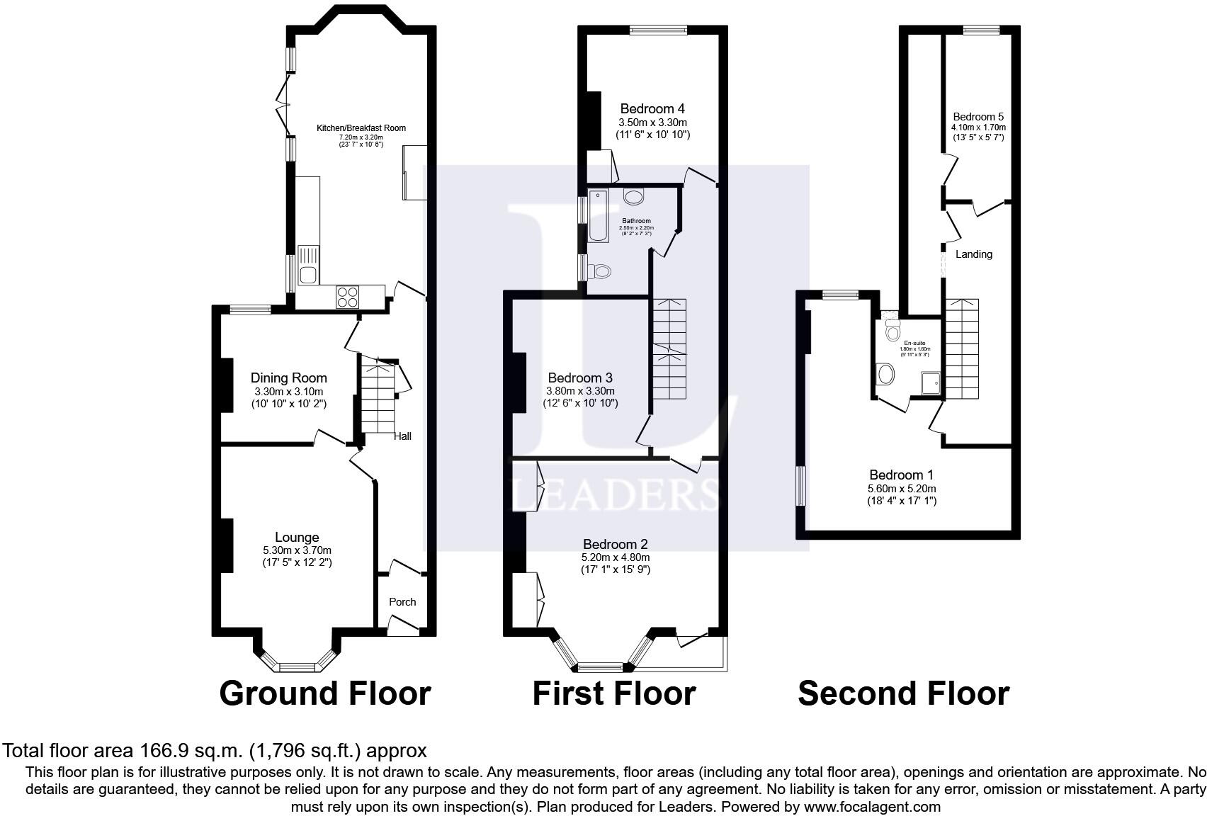 Avondale Road, Hove, BN3 floorplan