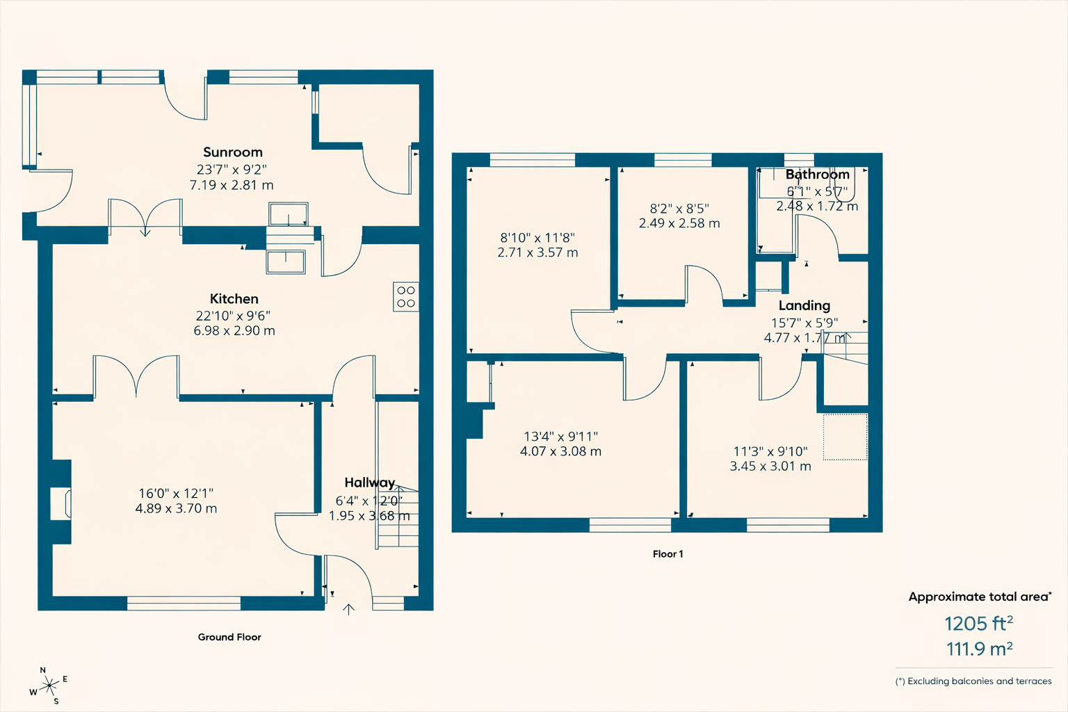 Brunswick Street, Leamington Spa floorplan
