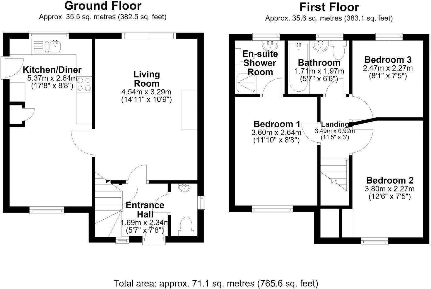 Finch Drive, Sleaford, Lincolnshire, NG34 floorplan