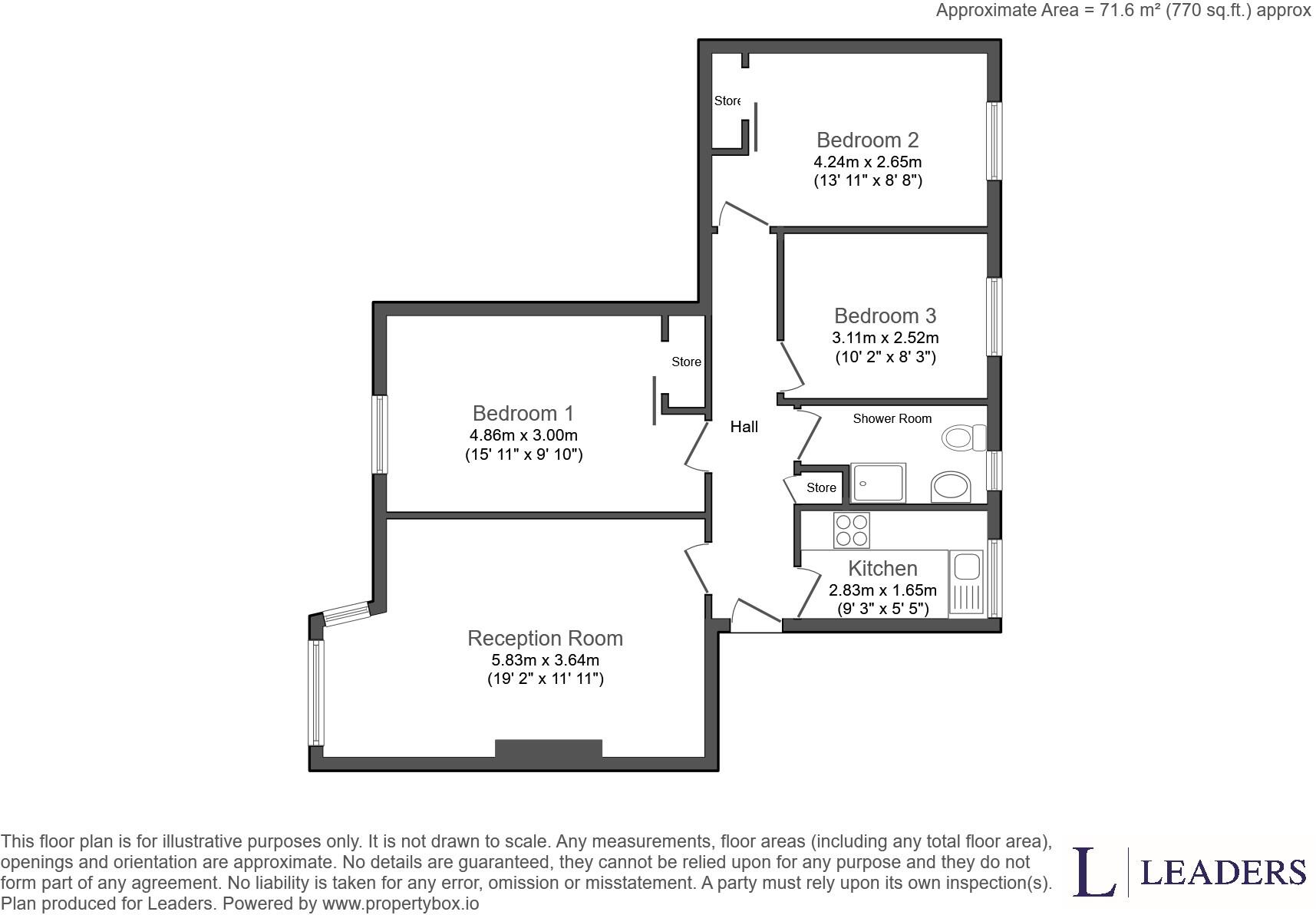 Beulah Hill, London, SE19 floorplan