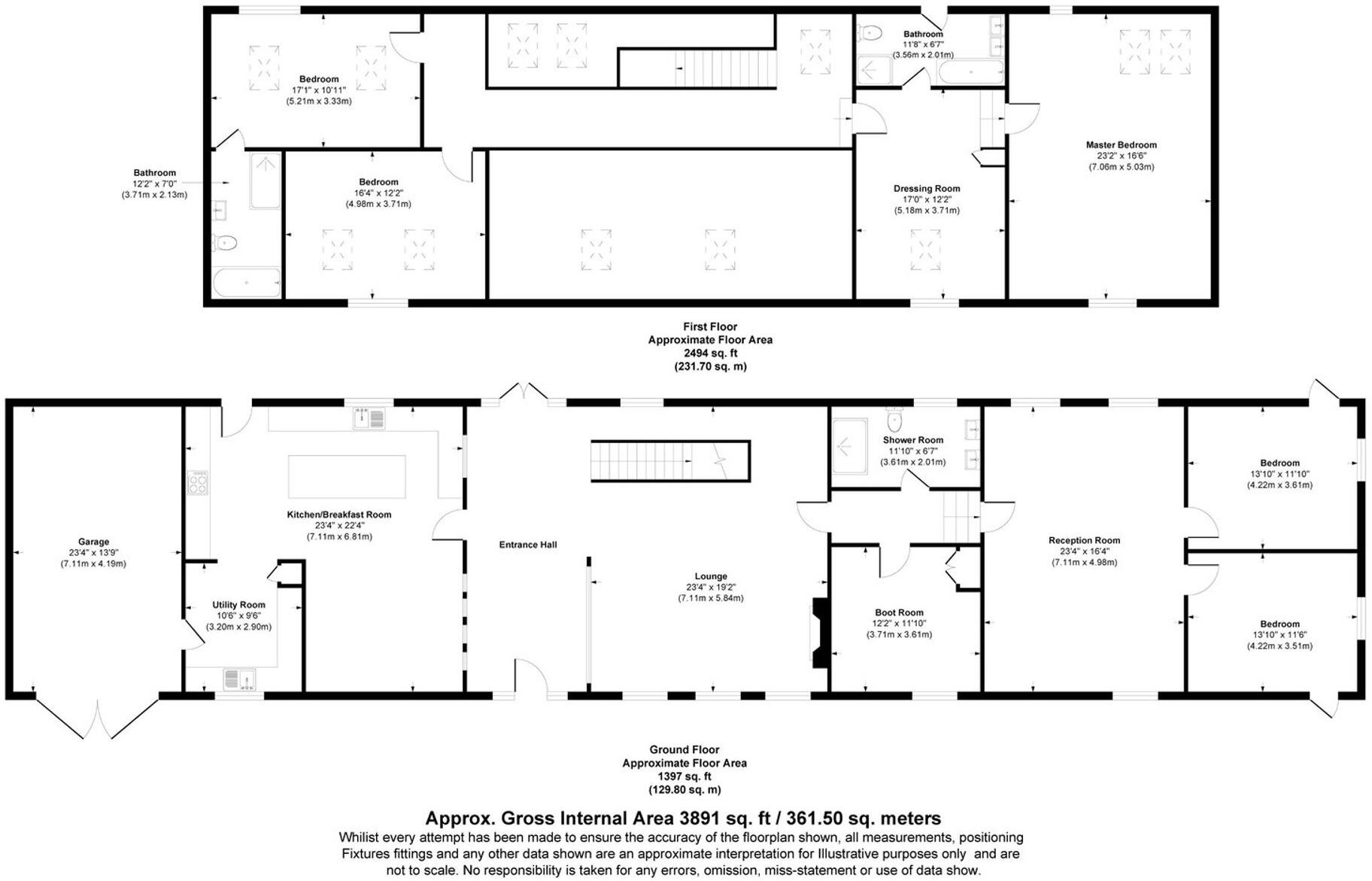 Dicks Lane, Lathom, L40 floorplan