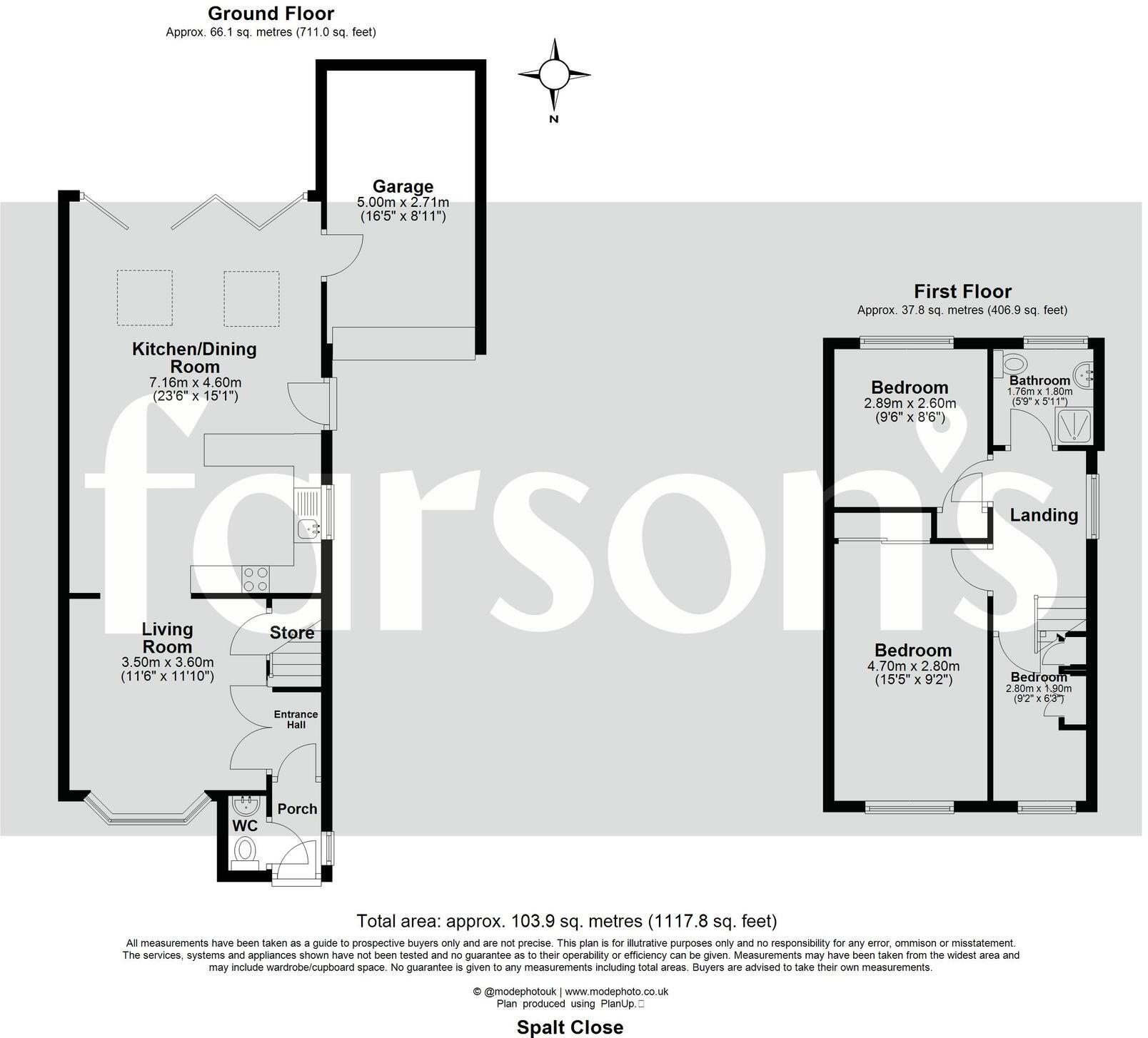 Spalt Close, Hutton, CM13 floorplan