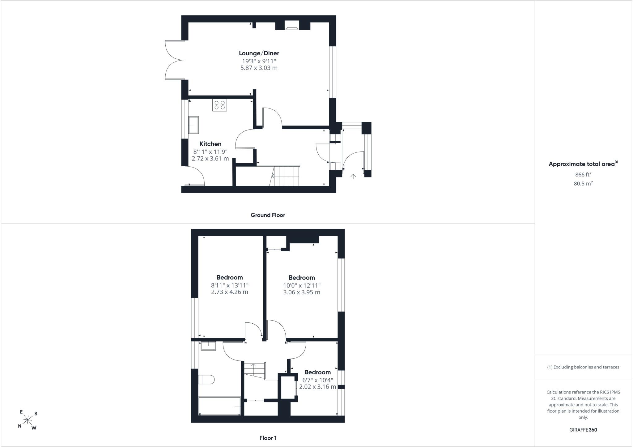 160, Somerford Road, Christchurch, Dorset, BH23 floorplan