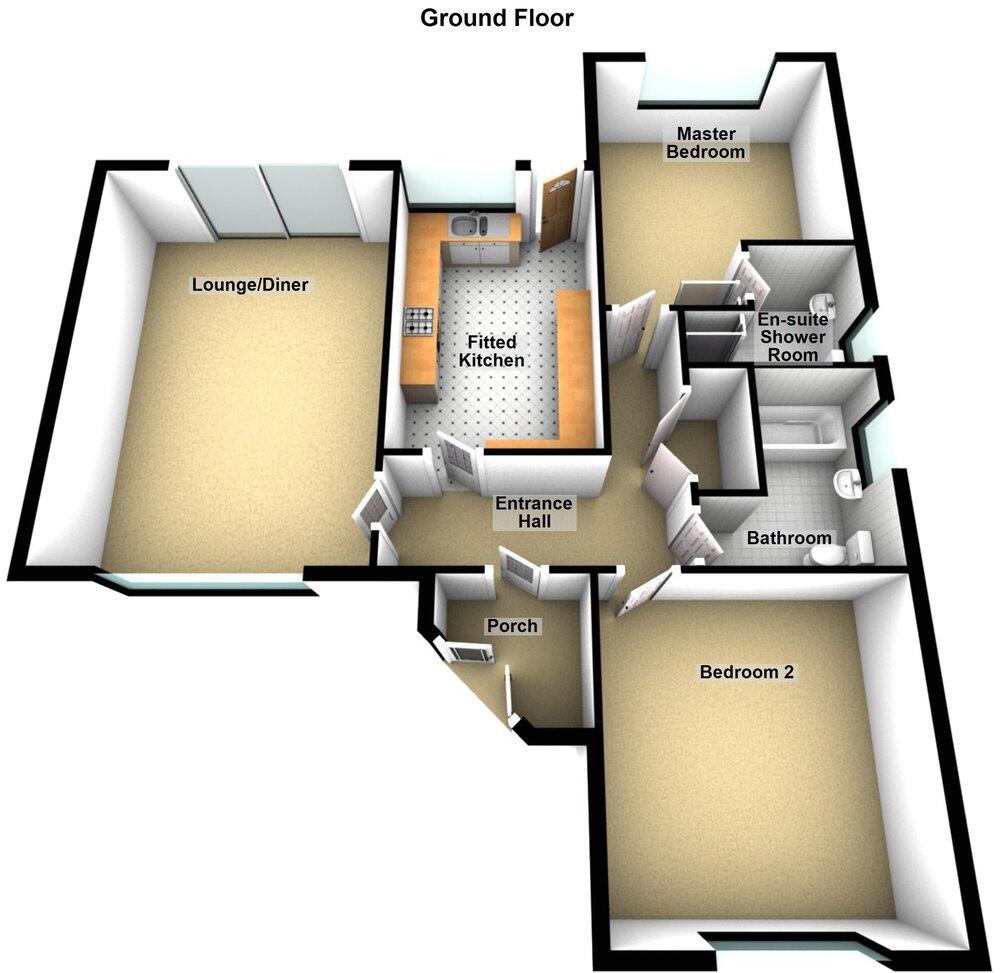 Beamhill Road, Anslow, Burton-on-Trent, DE13 floorplan