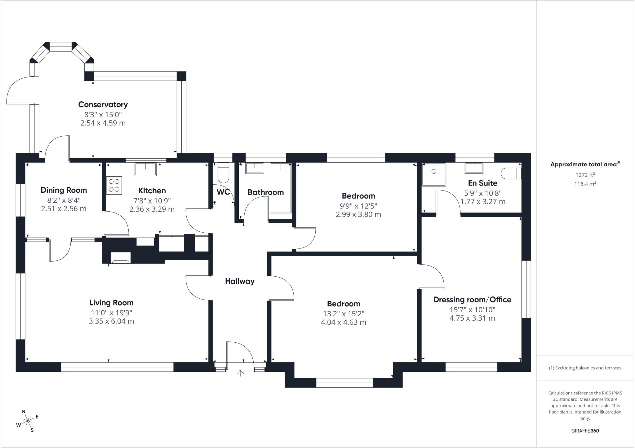 Dial Close, Bransgore, Christchurch, Dorset, BH23 floorplan