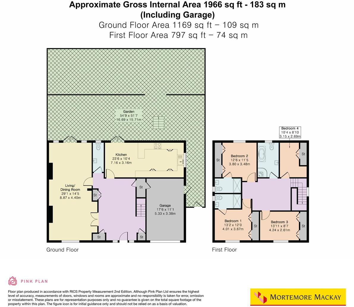 Manor Drive, London floorplan