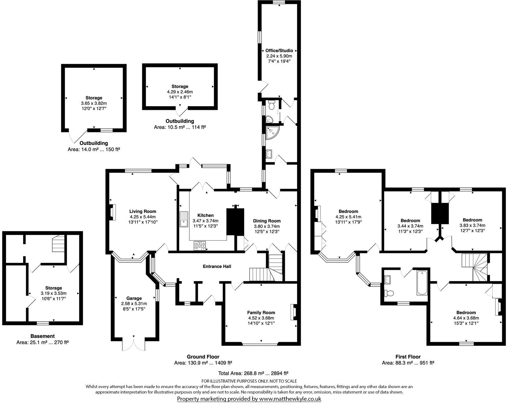 Myddleton Road, Ware, SG12 floorplan