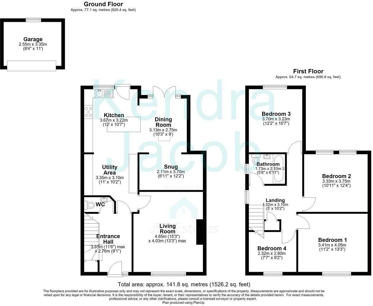 Kedleston Road, Worksop floorplan
