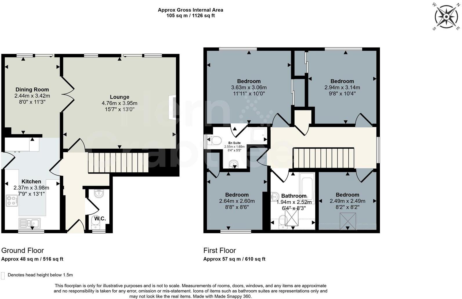 Heol Y Cadno, Thornhill, Cardiff floorplan