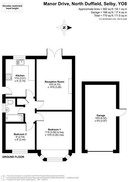 Manor Drive ~ North Duffield, Selby floorplan