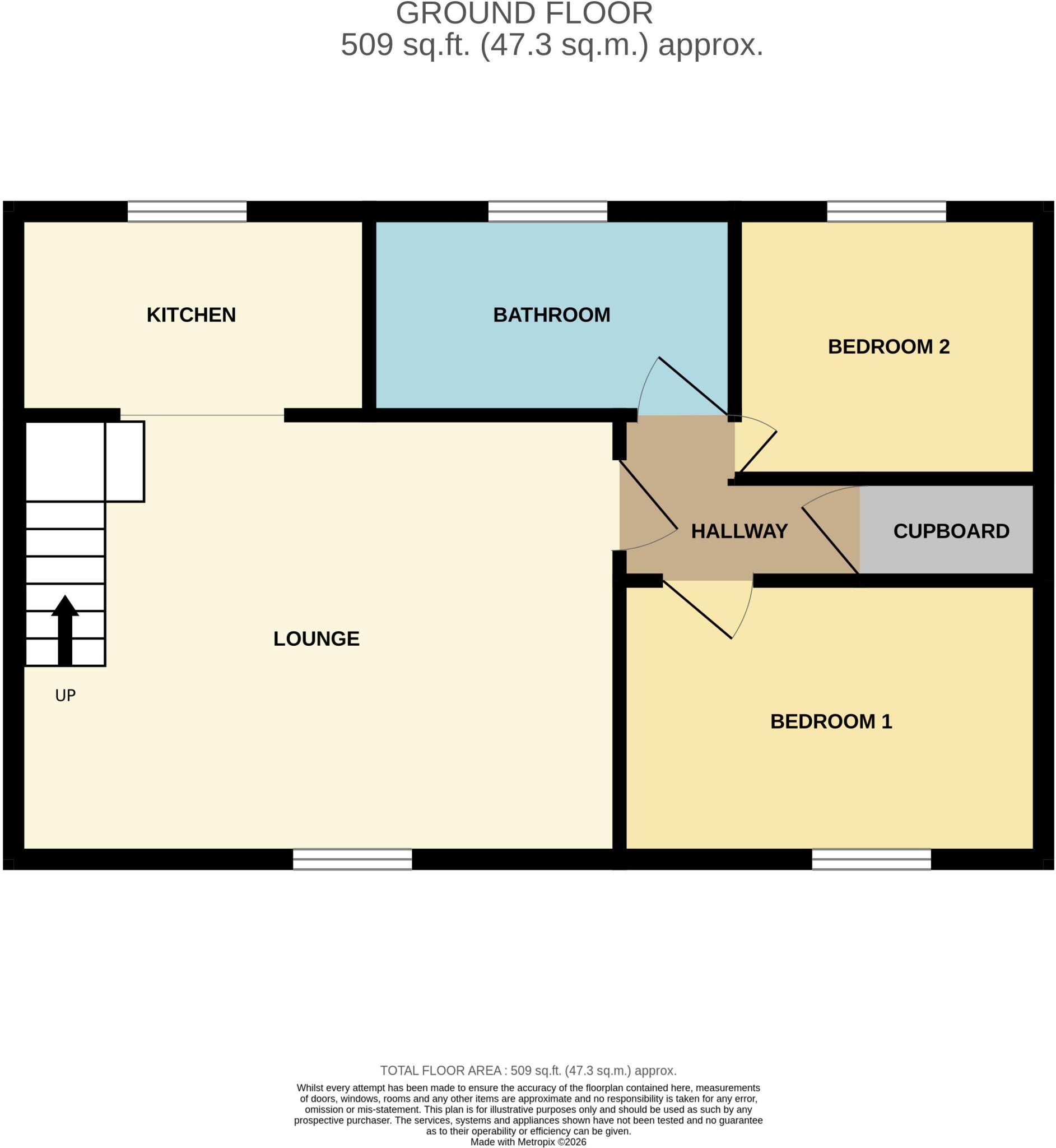 Rogers Walk Cotford St. Luke, Taunton, Somerset floorplan