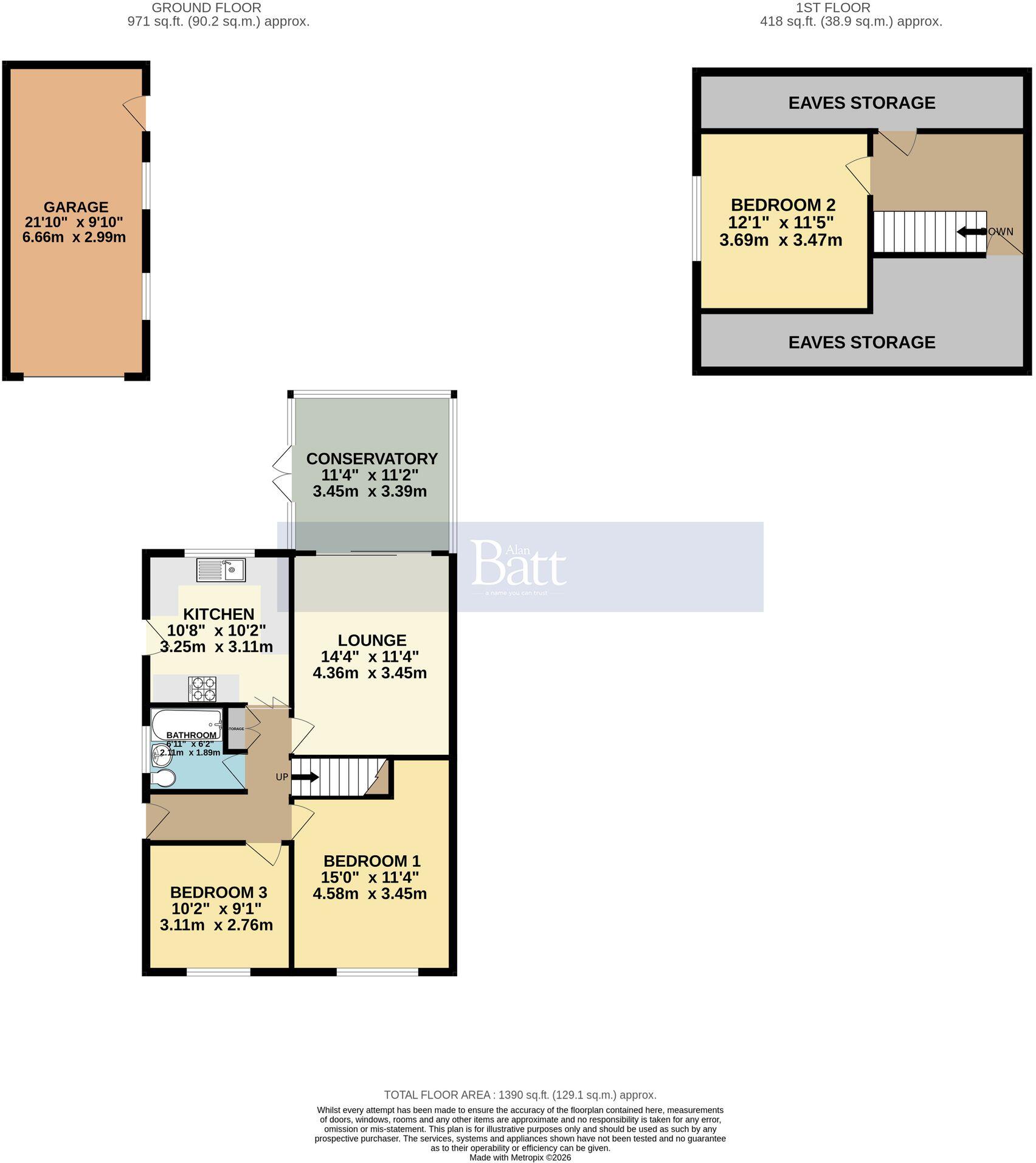 Eton Way, Orrell, WN5 floorplan