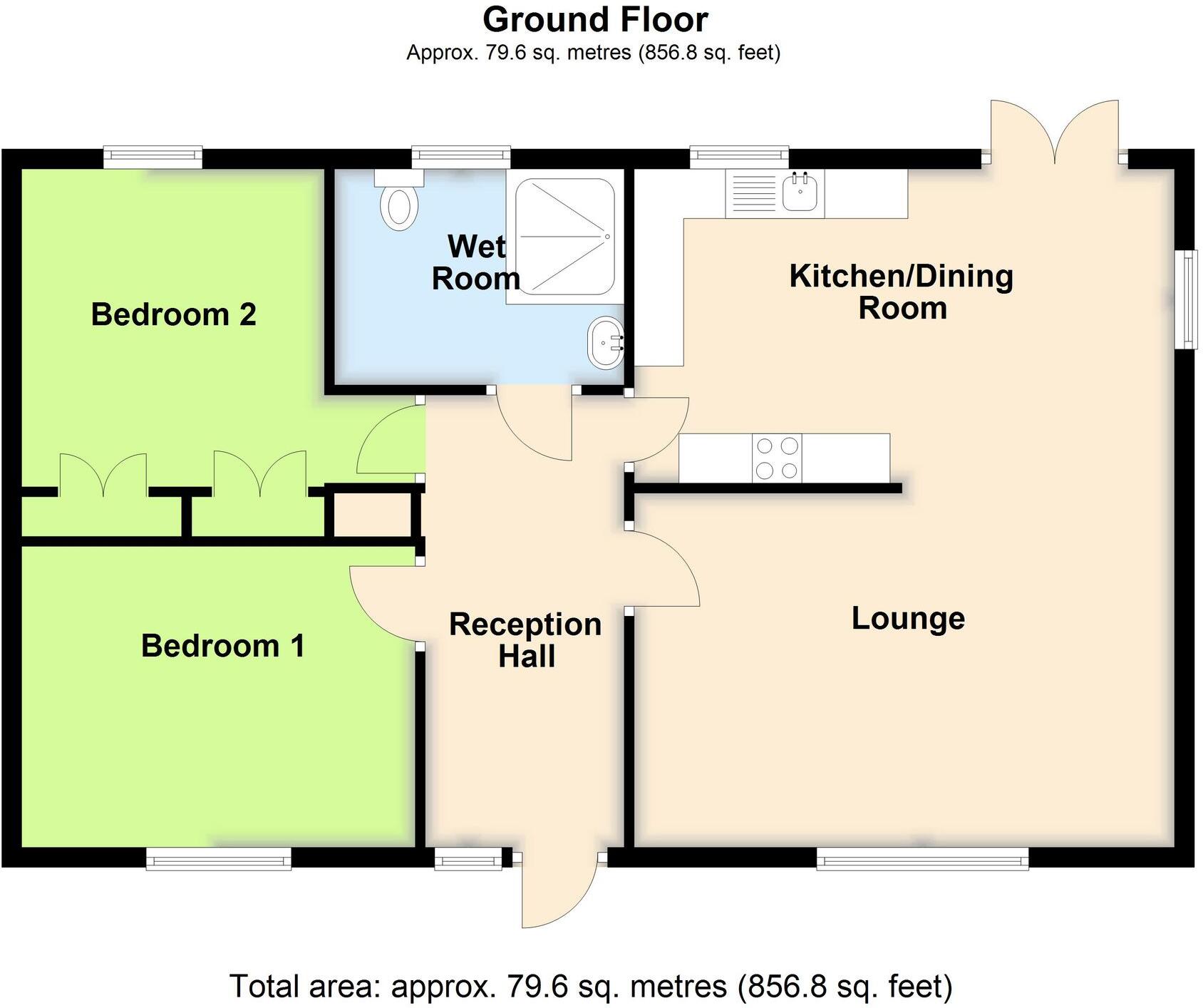 Meadowcourt Road, Groby, LE6 floorplan