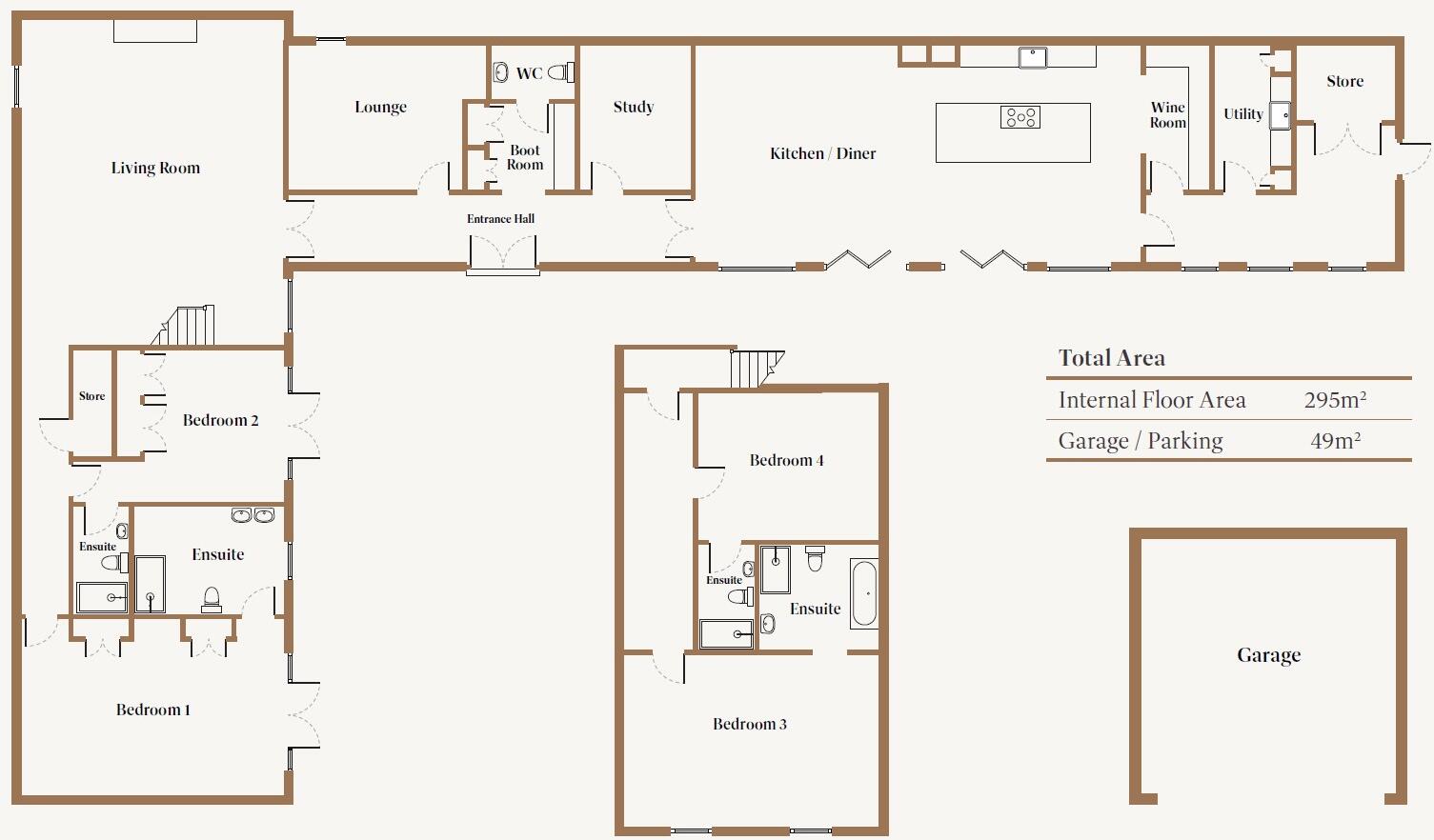 Maple Croft, Great Hormead, Buntingford, Hertfordshire, SG9 floorplan