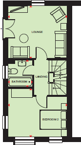194 Elmers Gate, Houghton Regis, Bedfordshire, LU5 7BT floorplan