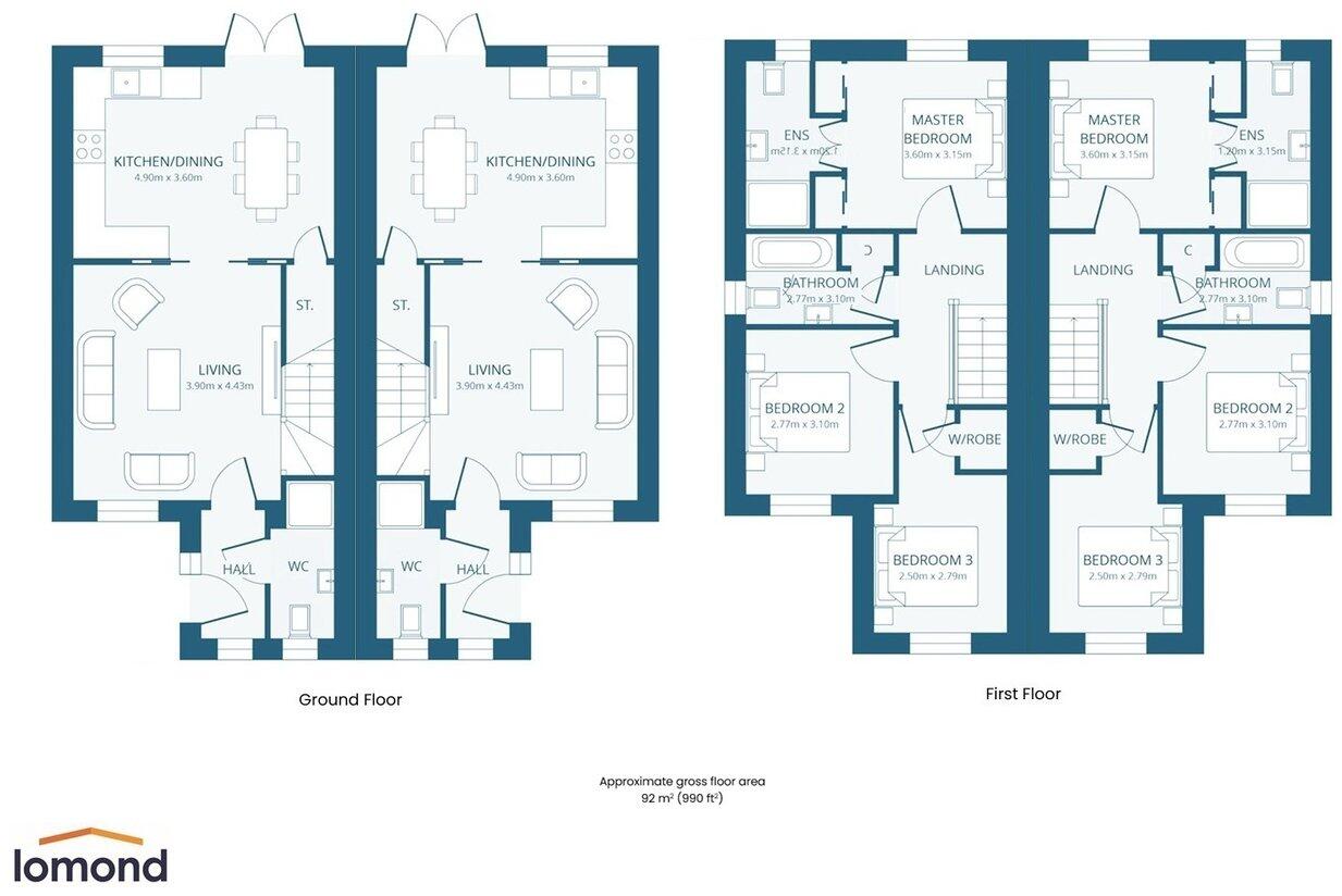 Littlemill Road, Drongan, Ayr, KA6 floorplan