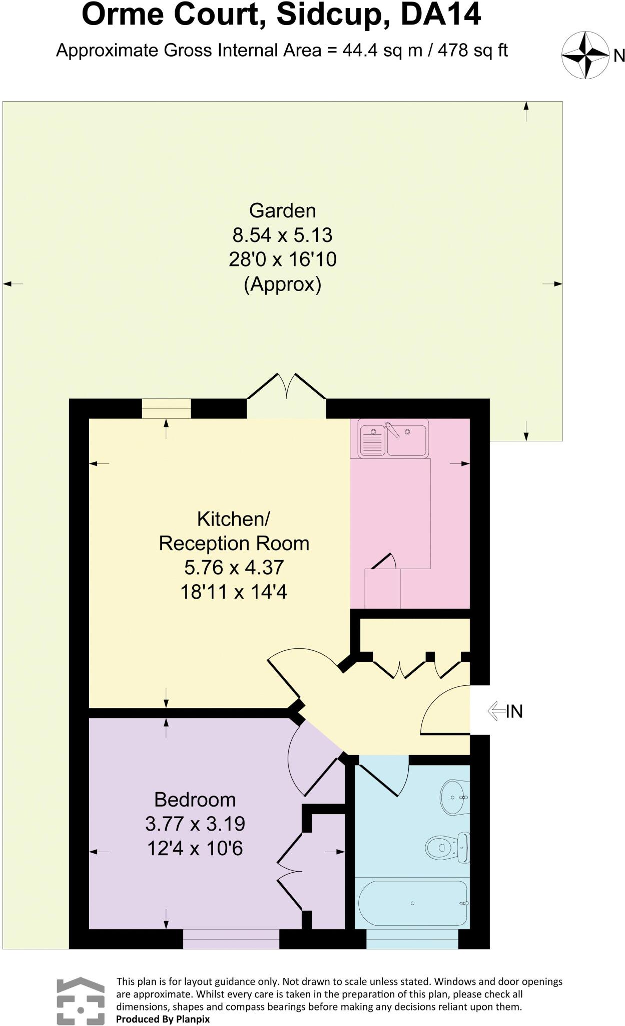 The Crescent, Sidcup floorplan