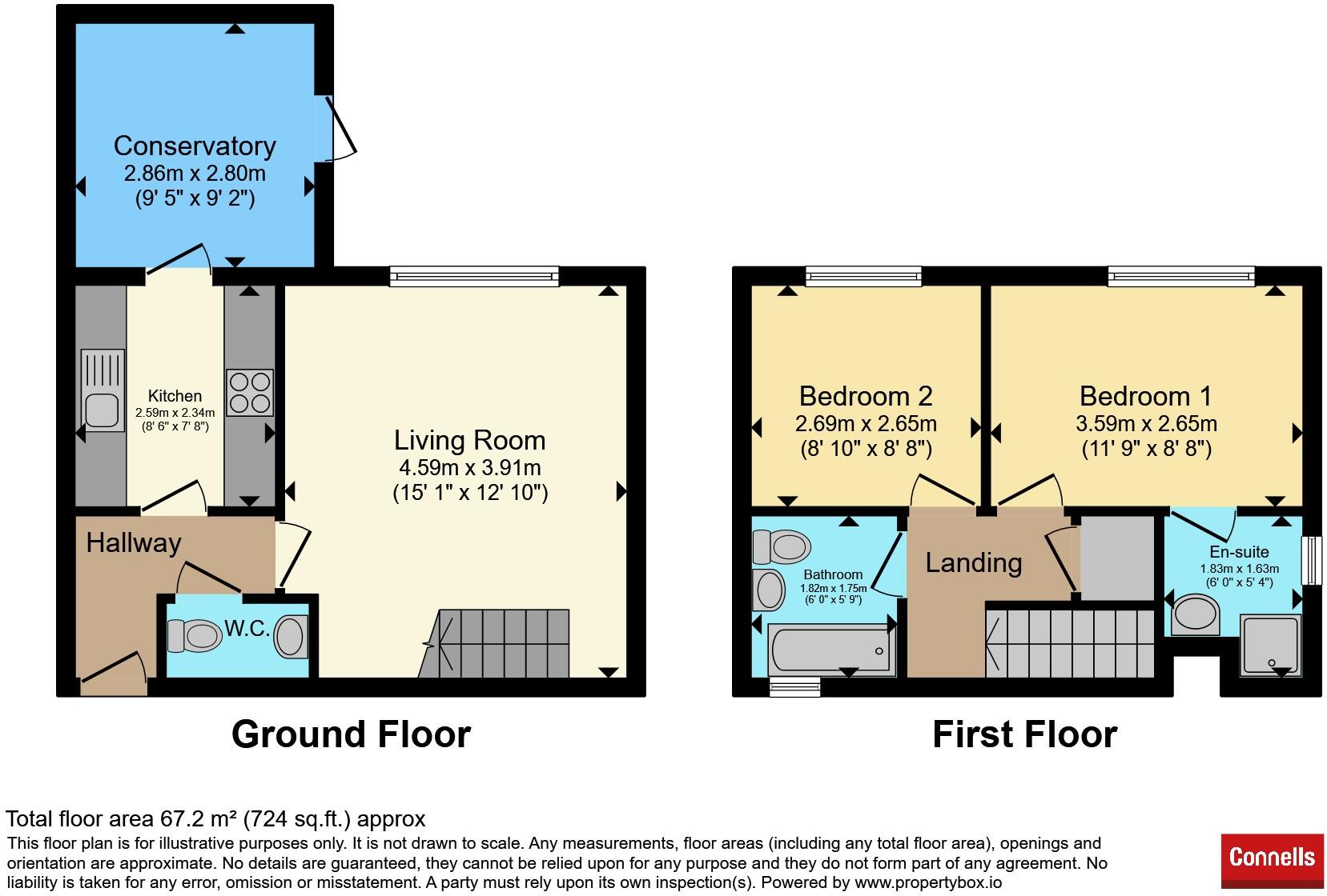 Johnson Road, Emersons Green, Bristol floorplan