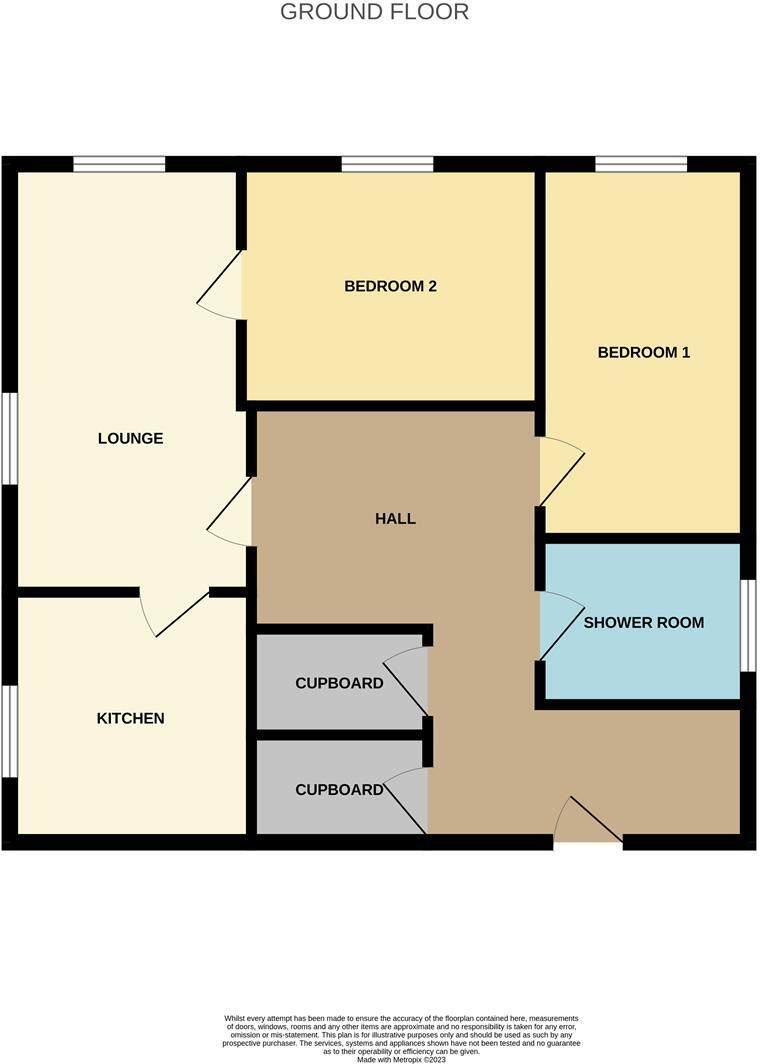 Russell Road, Rhyl floorplan