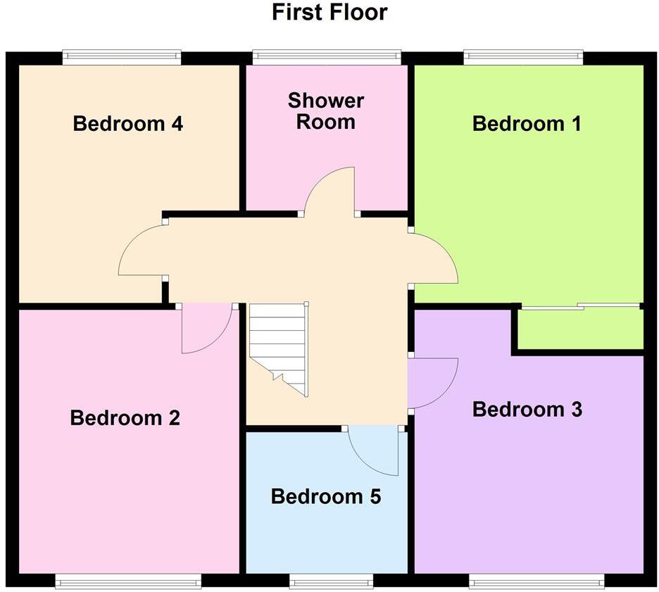Windermere Drive, Croft, Leicester floorplan